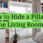 How to Hide a Pillar in the Living Room?