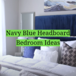 Navy Blue Headboard Bedroom Ideas