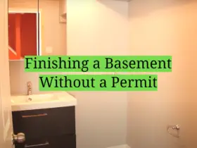 Finishing a Basement Without a Permit