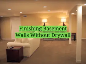 Finishing Basement Walls Without Drywall
