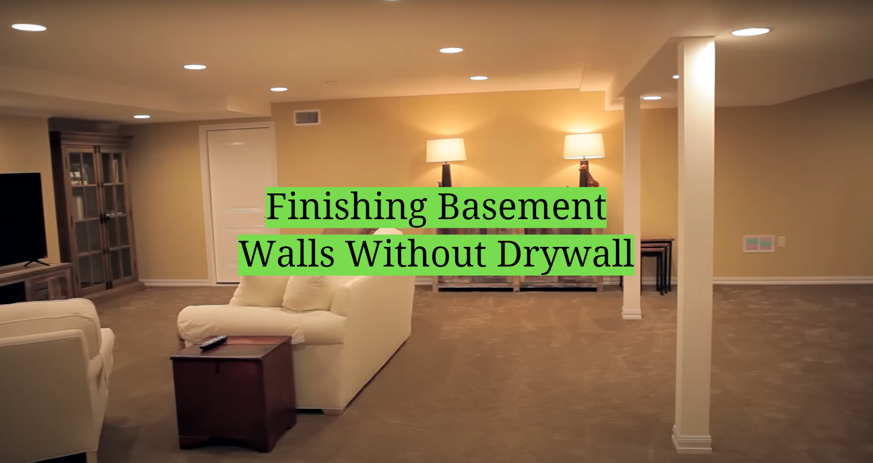 Finishing Basement Walls Without Drywall Homeprofy