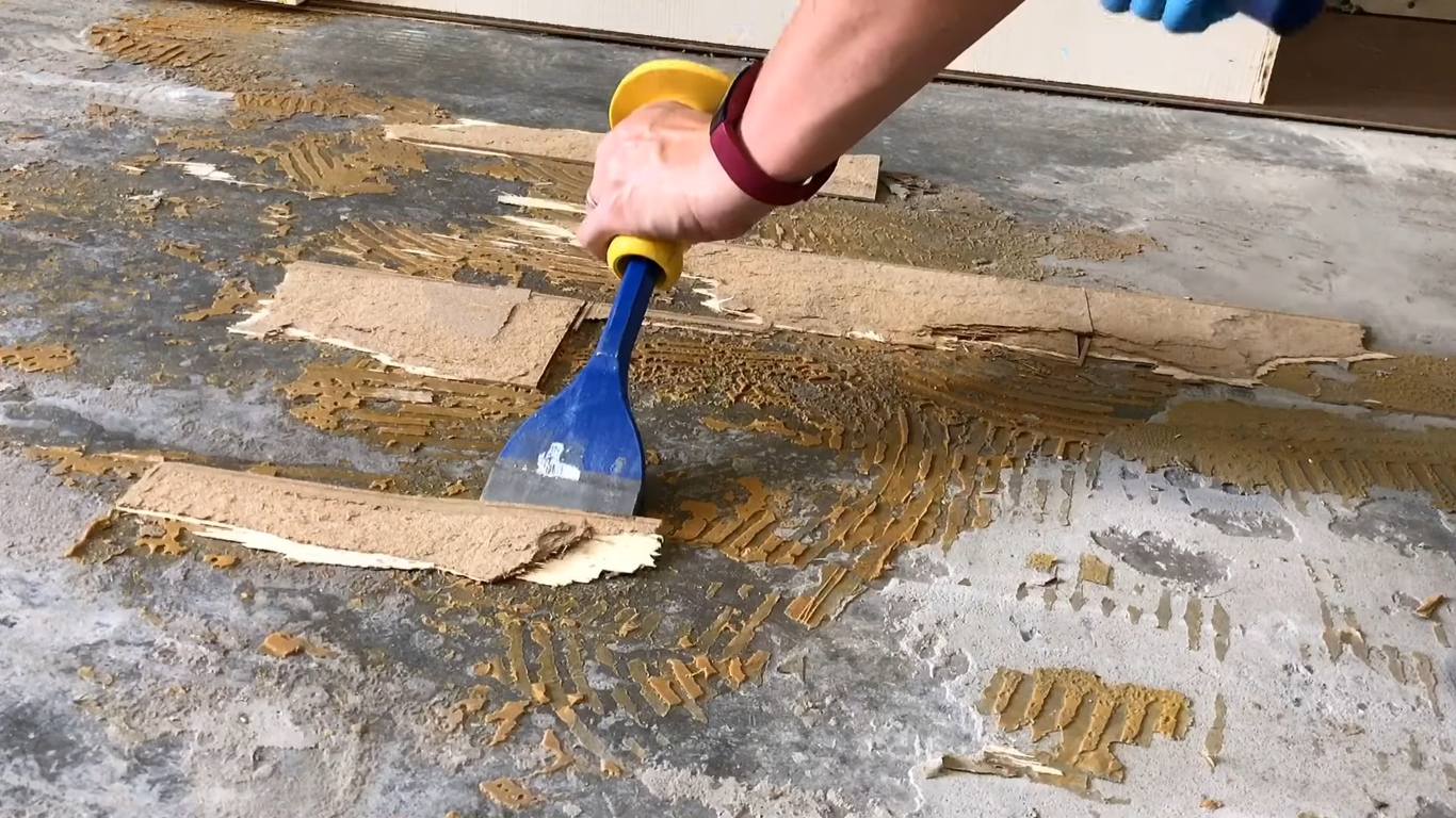 How to Remove Glued Down Wood Flooring? HomeProfy
