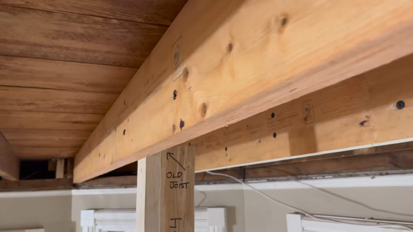 How To Strengthen Floor Joists From Beneath Homeprofy