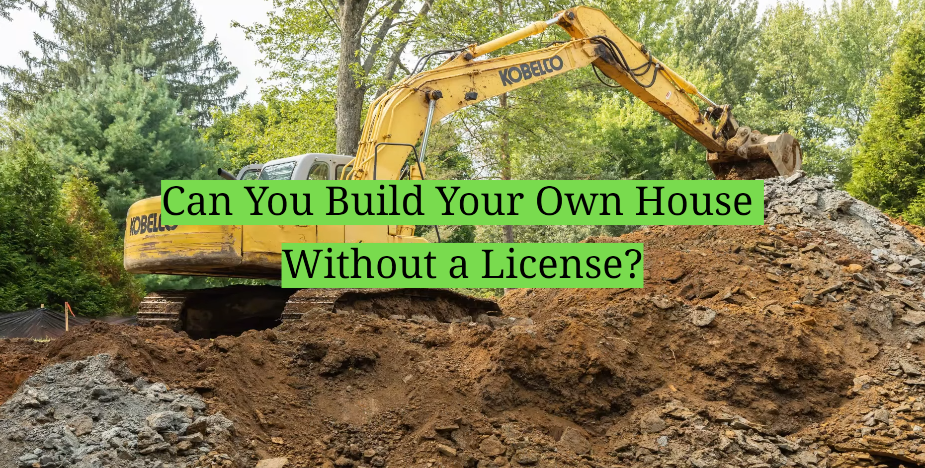 Can You Build Your Own House Without a License? HomeProfy