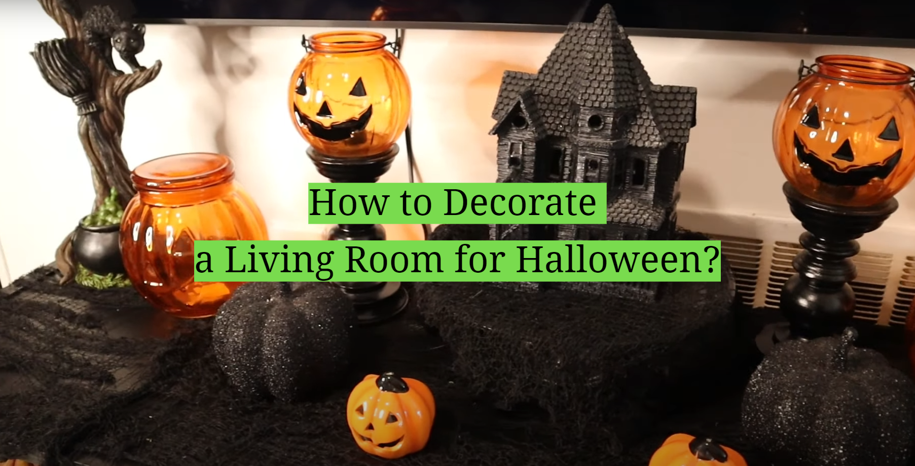 How to Decorate a Living Room for Halloween? - HomeProfy