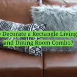 How to Decorate a Rectangle Living Room and Dining Room Combo?