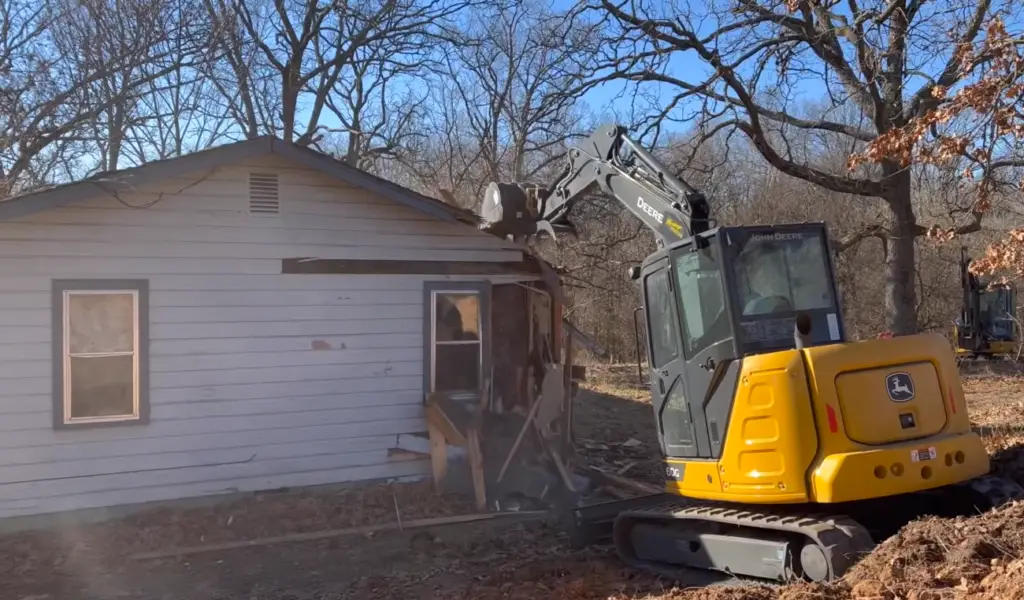 A Cheap Way to Demolish a House