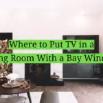 Where to Put TV in a Living Room With a Bay Window?