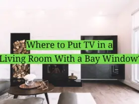 Where to Put TV in a Living Room With a Bay Window?