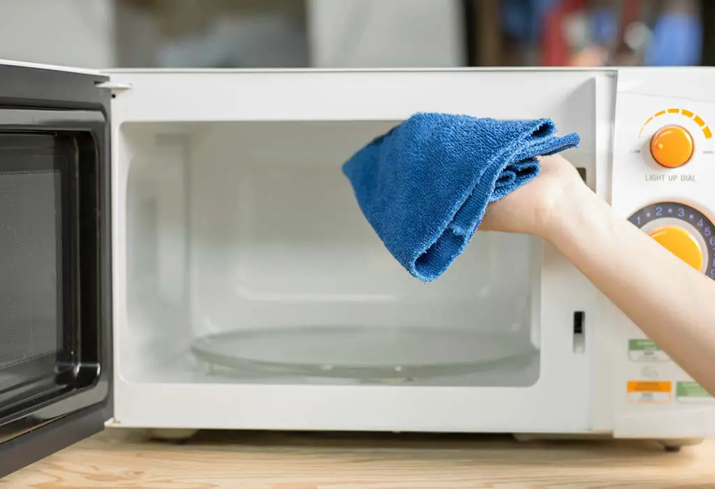 Clean your microwave