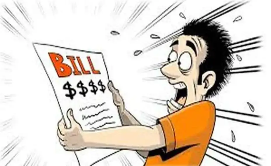 Unexplained increase in utility bills