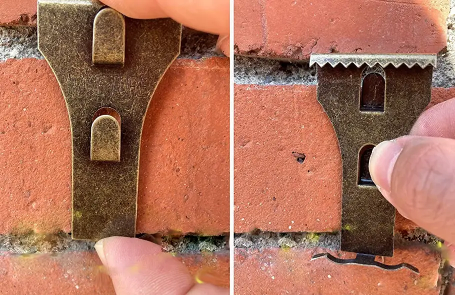 Brick Clips that grip onto the brick