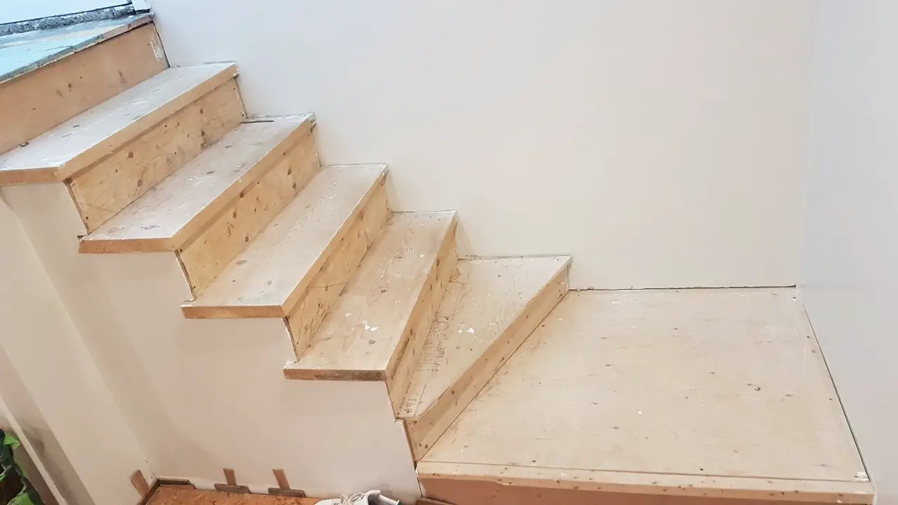 How do you finish stair tread edges