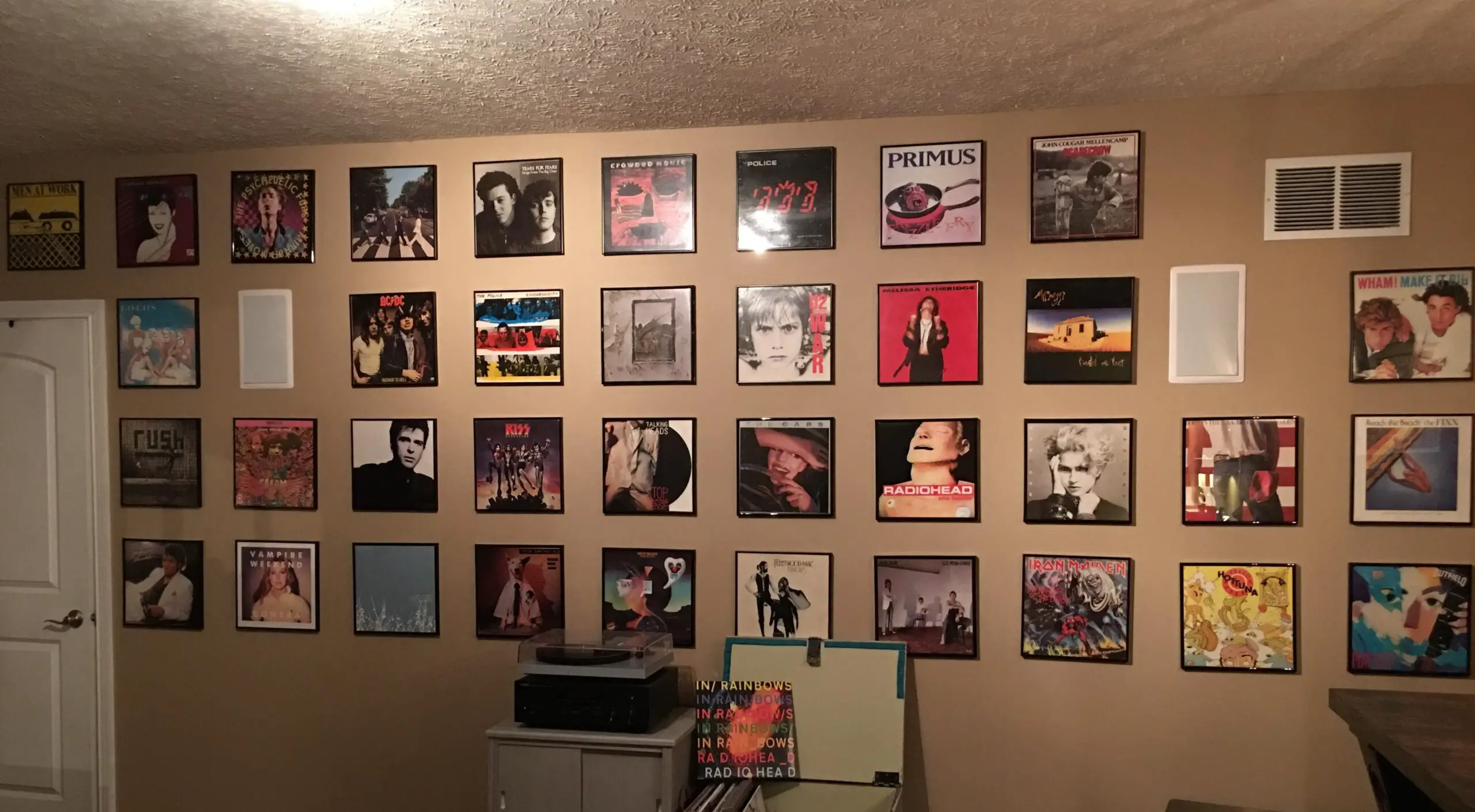 The dos and don’ts of hanging vinyl records on your wall