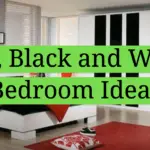 Red, Black and White Bedroom Ideas
