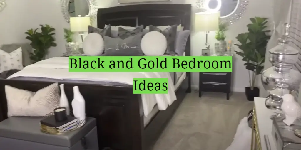 Black and Gold Bedroom Ideas HomeProfy