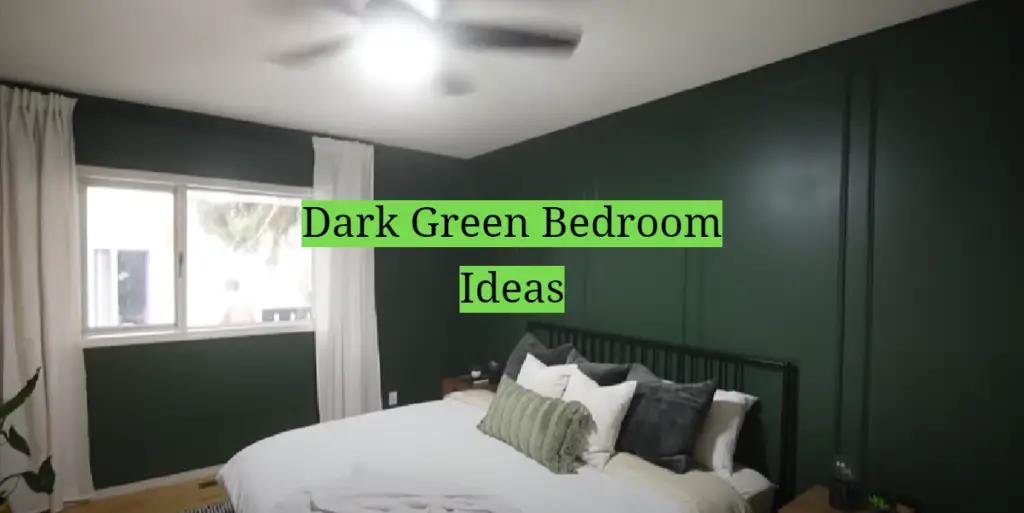 Dark Green Bedroom Ideas - HomeProfy