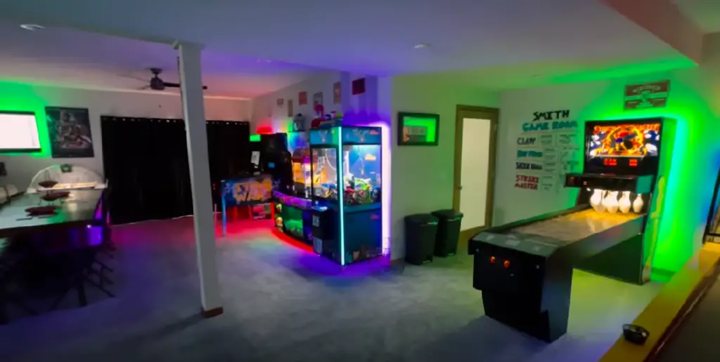 Indoor Golf Man Cave