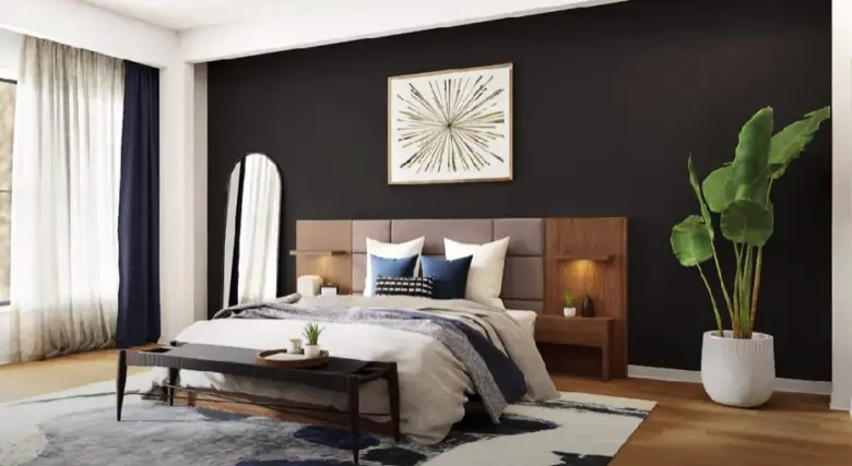 Master Bedroom Accent Wall Ideas - HomeProfy