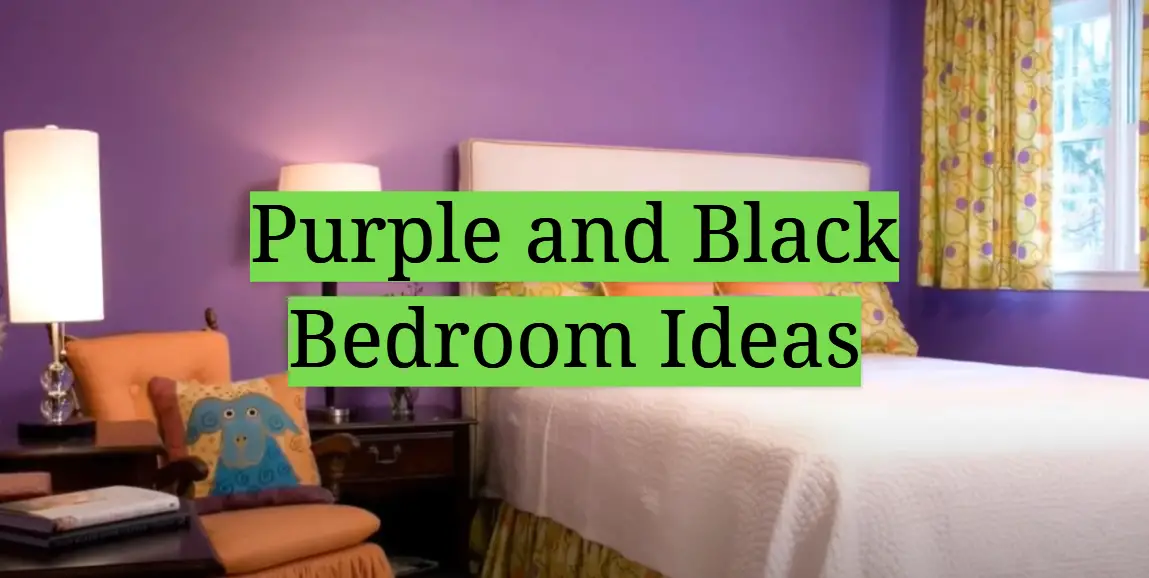 Purple and Black Bedroom Ideas