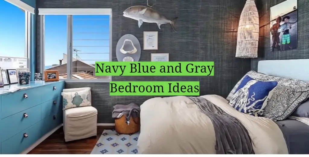 Navy Blue and Gray Bedroom Ideas - HomeProfy