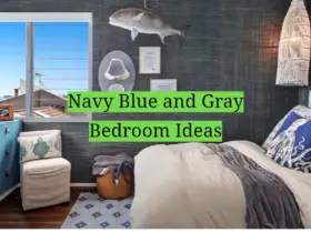 Navy Blue and Gray Bedroom Ideas