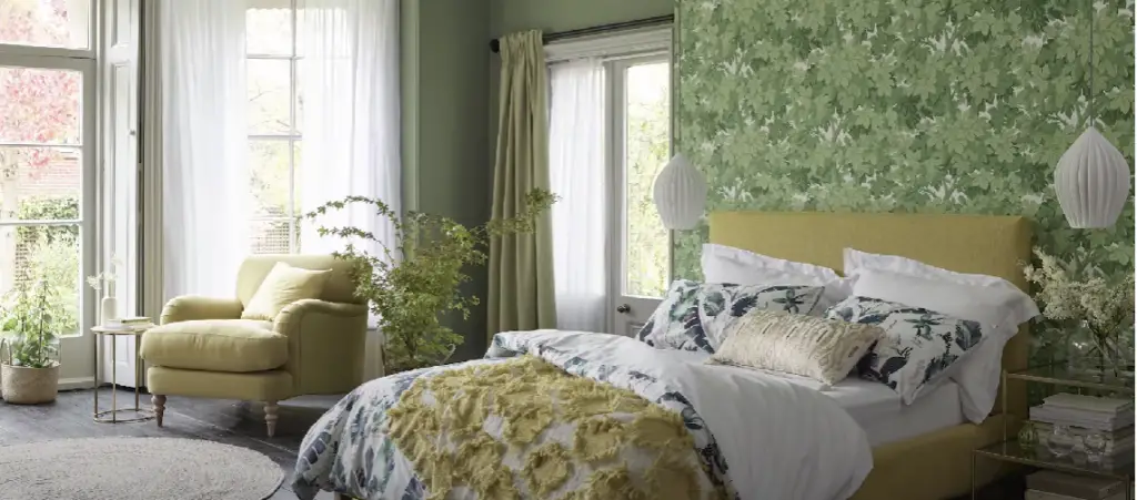 Why shouldn’t you use sage green in bedrooms?