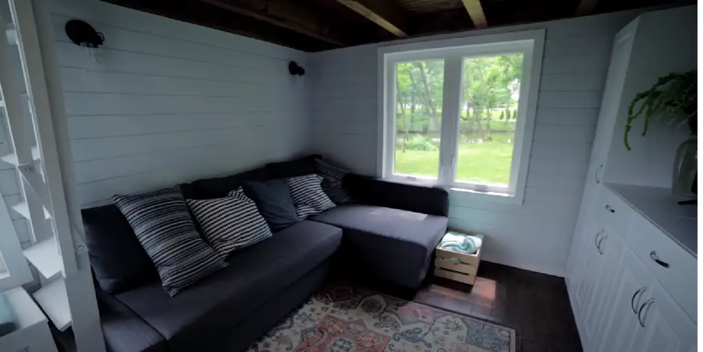 Tiny House Bathroom with Natural Light