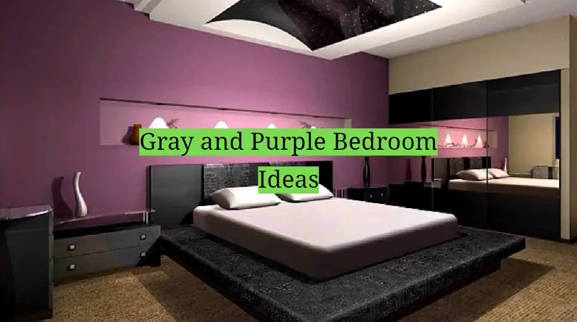 Gray and Purple Bedroom Ideas