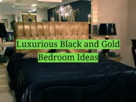 Luxurious Black and Gold Bedroom Ideas