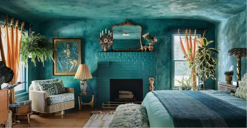 Turquoise Color Psychology in Home Design